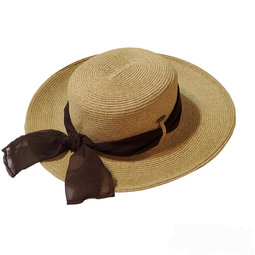 Coolibar Beach Cotton Sun Hat - Picture 2 of 14